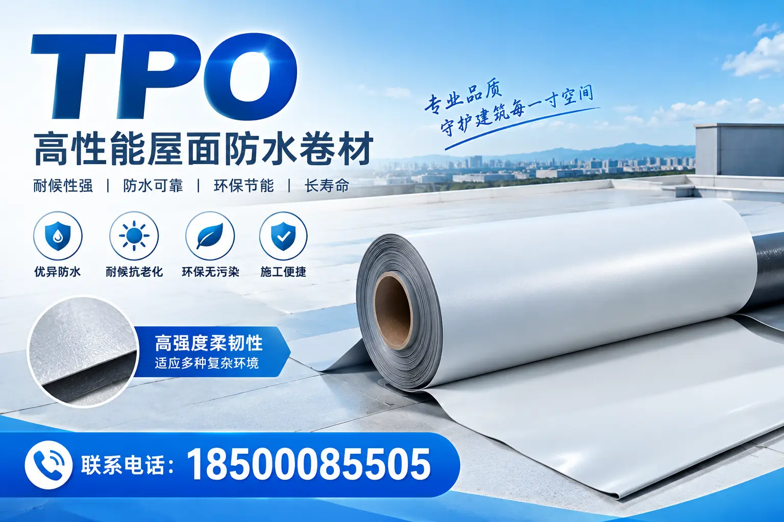 TPO与其它材料对比,泰安用户该如何选择?